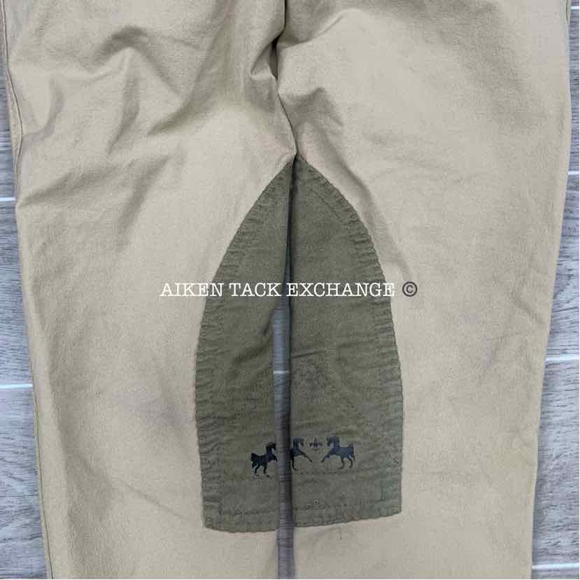 Equine Couture Knee Patch Breeches, Size 26