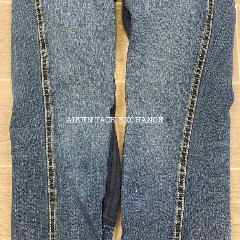 Goode Rider Denim Full Seat Breeches, Size 26