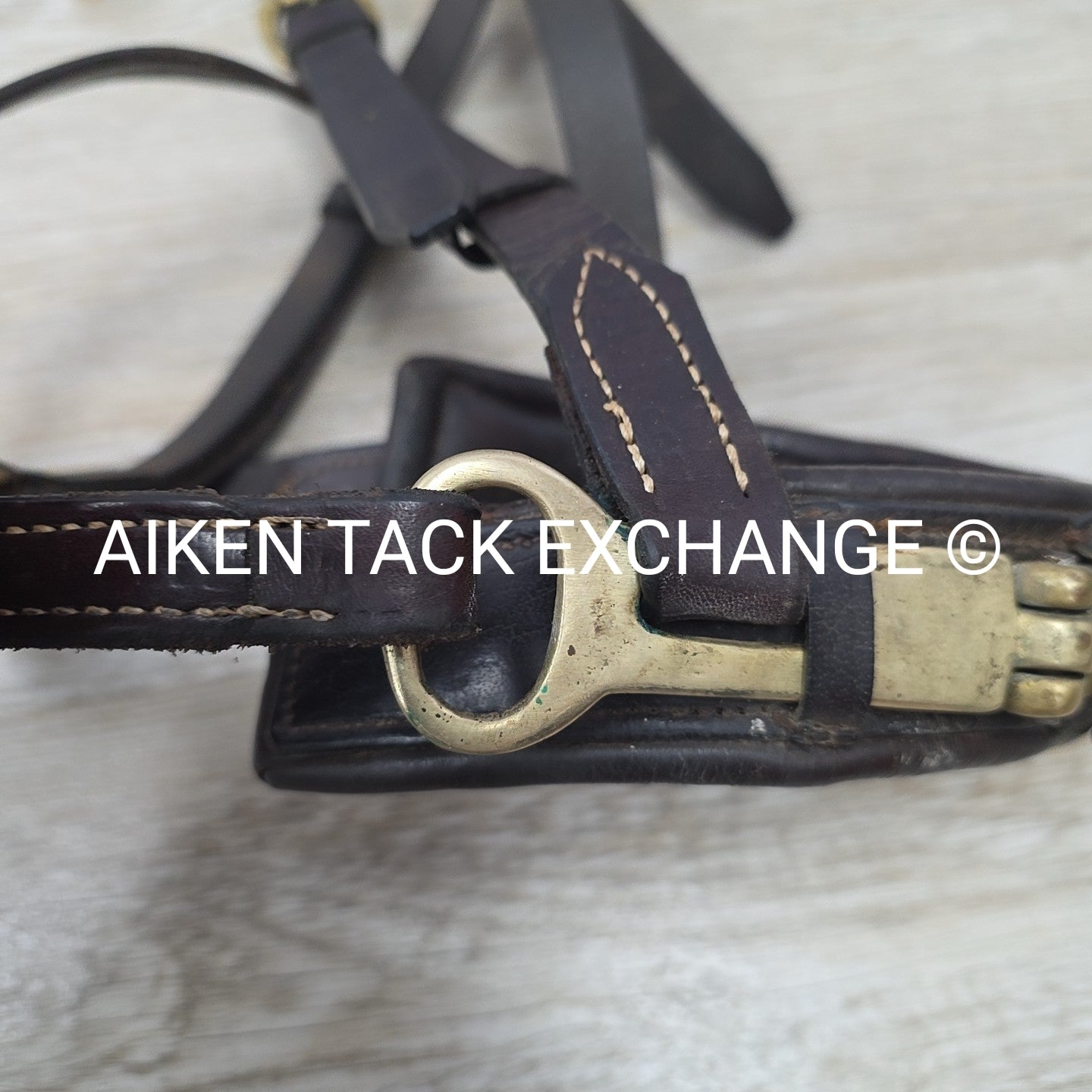 Leather Lunge Cavesson (Leather has Cracking)