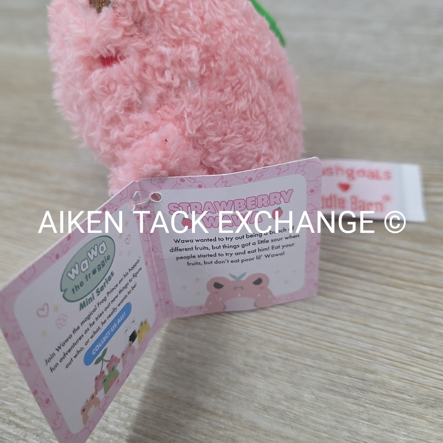 Cuddle Barn Strawberry Wawa Keychain