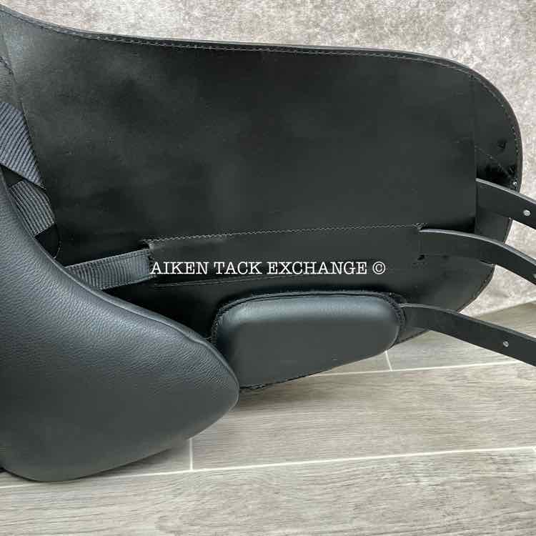 2023 Fairfax Stella Monoflap Dressage Saddle, 17.5" Seat, Adjustable Tree - Changeable Gullet, Wool Flocked Panels