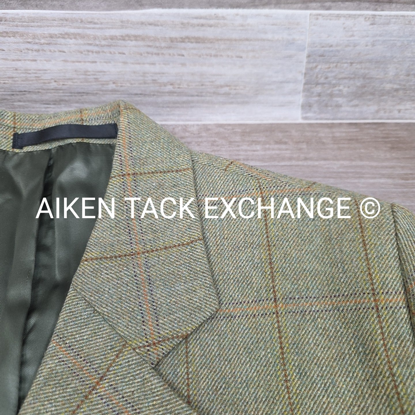 Horse Country Tweed Coat for Fox Hunting, Size 20