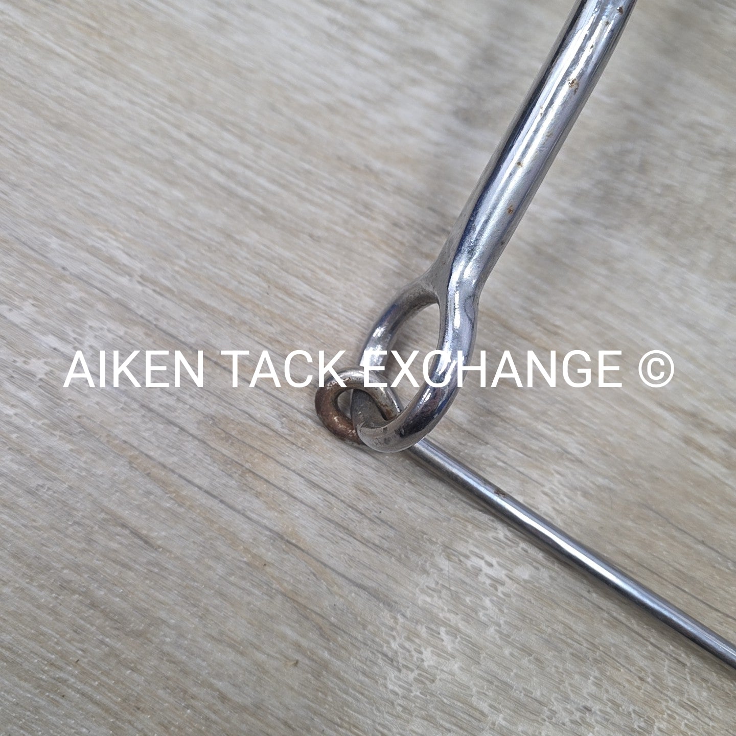 Mechanical Hackamore with Braided Nose