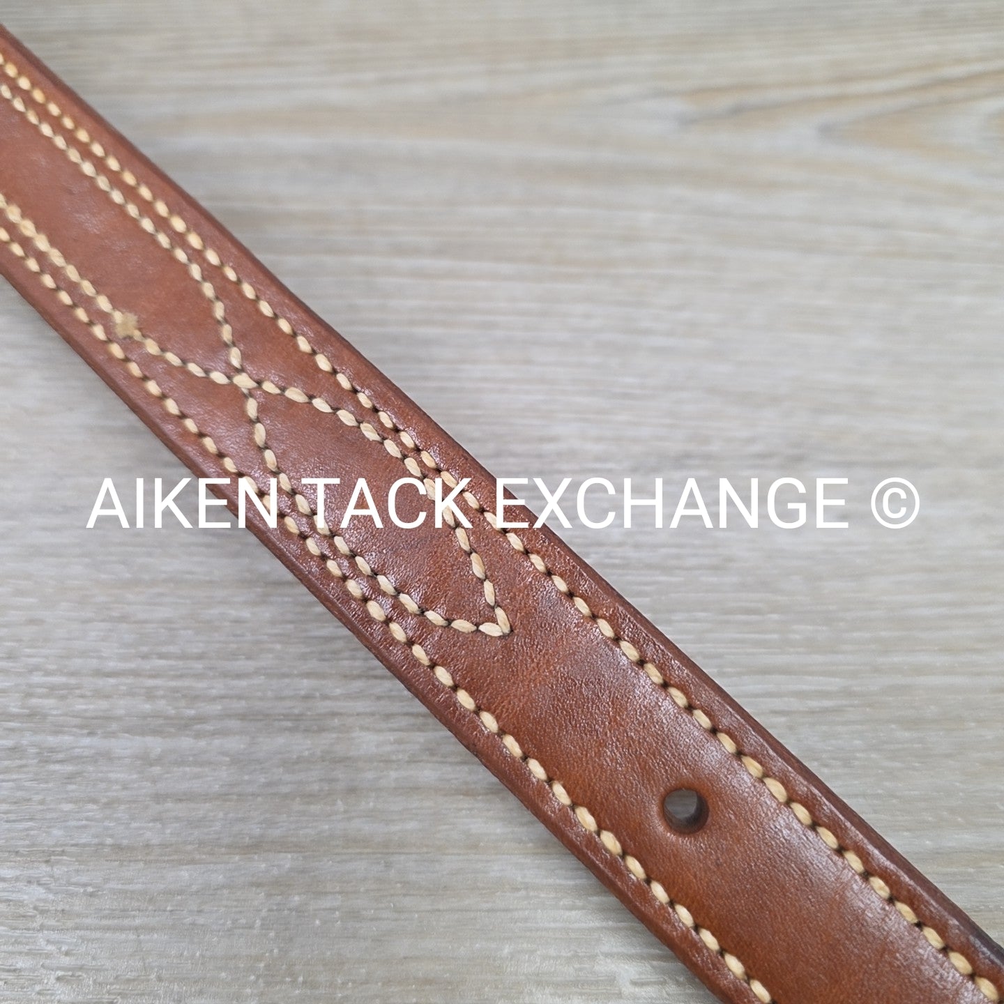 Stitched Replacement Halter Crown Piece, Brown, Size Full