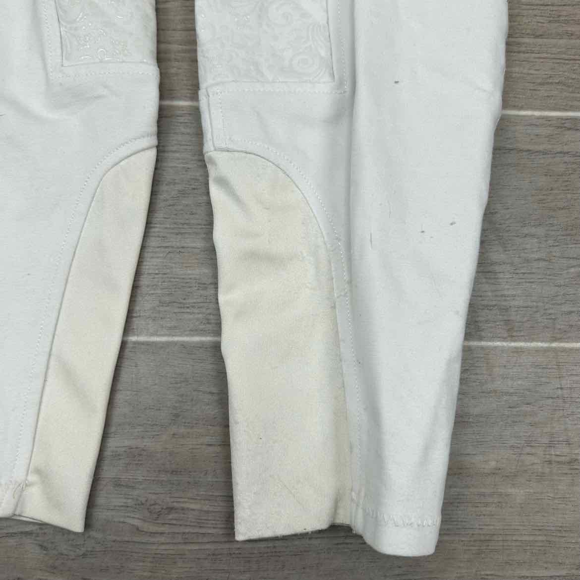 Chillout Equestrian Silicone Grip Full Seat Breeches, Size 16