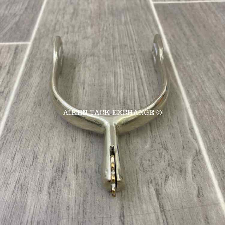 Herm Sprenger Men's German Silver Rowel Spurs