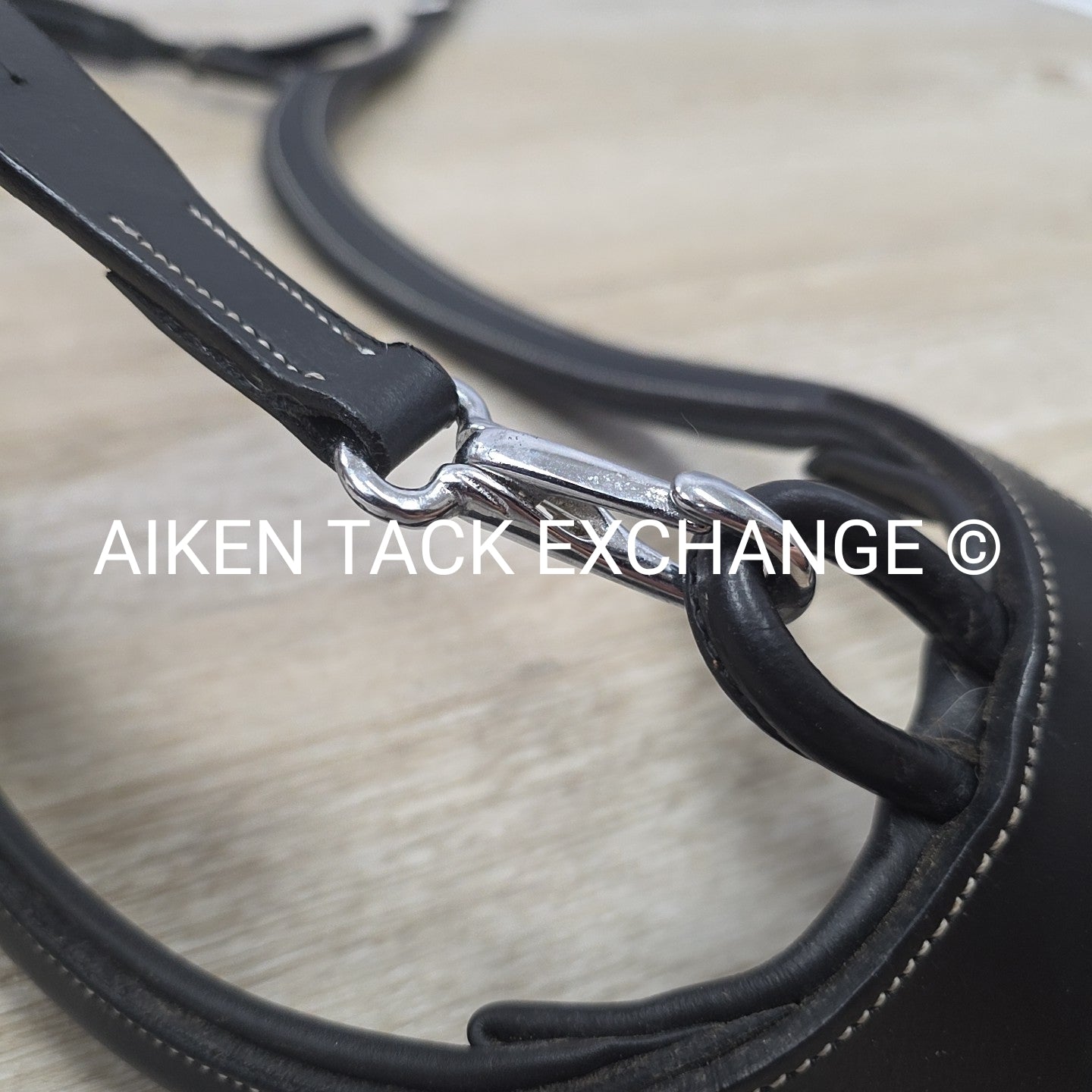 Lumiere "Anka" Breastplate with Running Martingale Attachment, Black, Size Full