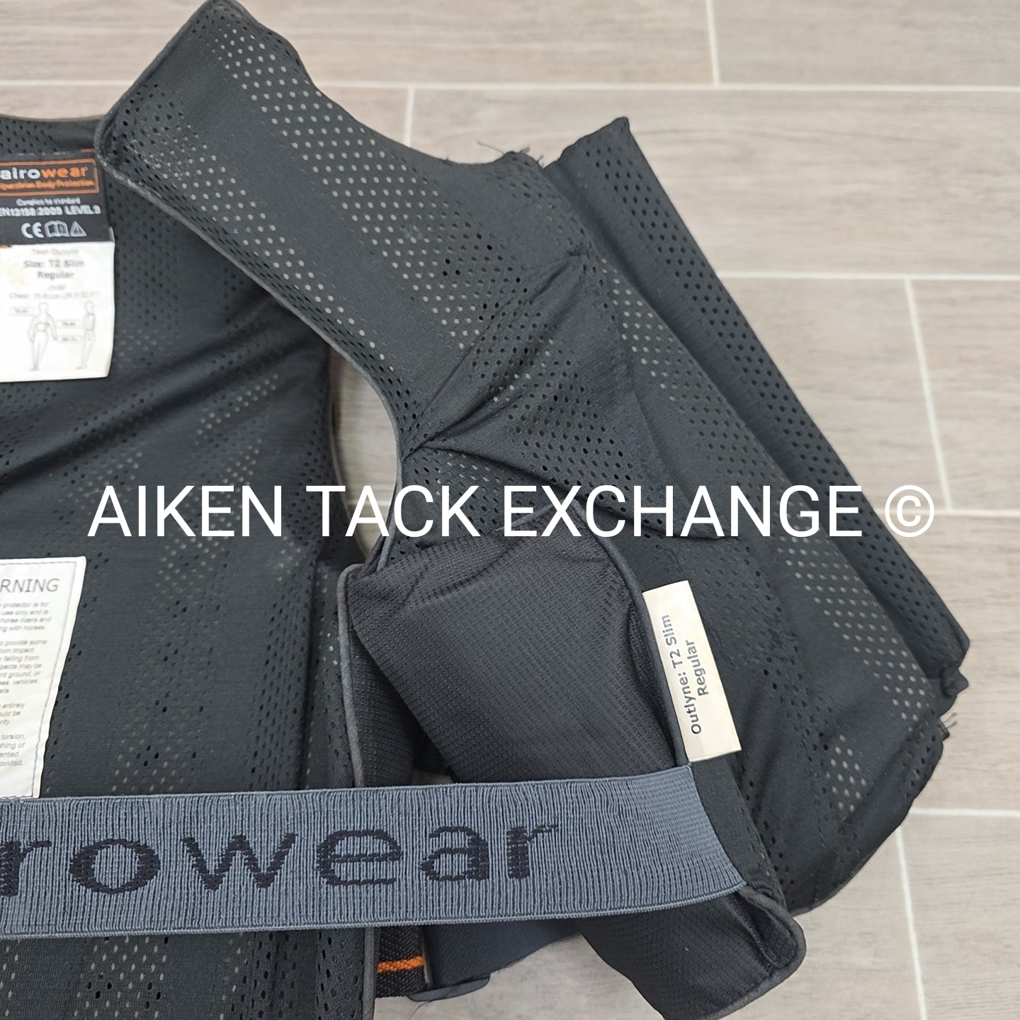 Charles Owen Airowear Teen Outlyne Cross Country Safety Vest, Size T2 Slim