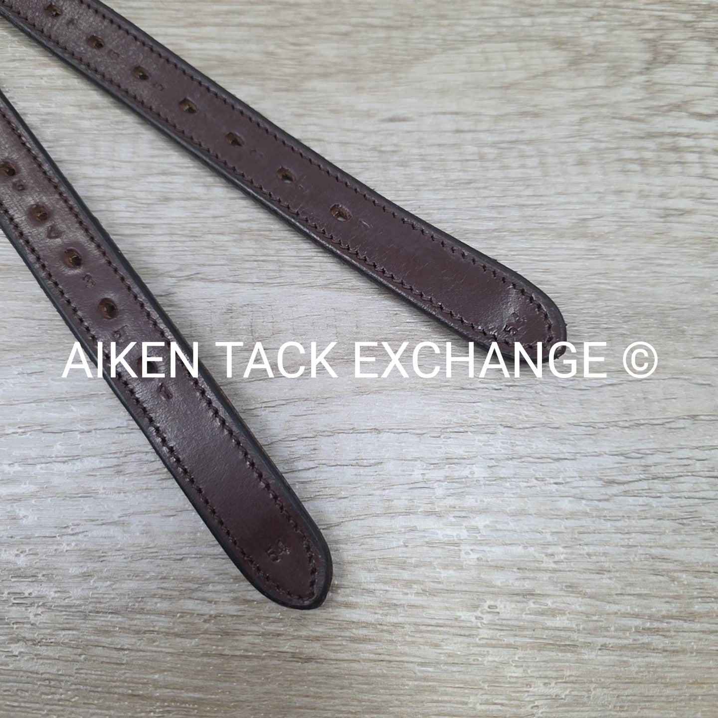 English Stirrup Leathers, Brown, Size 54"