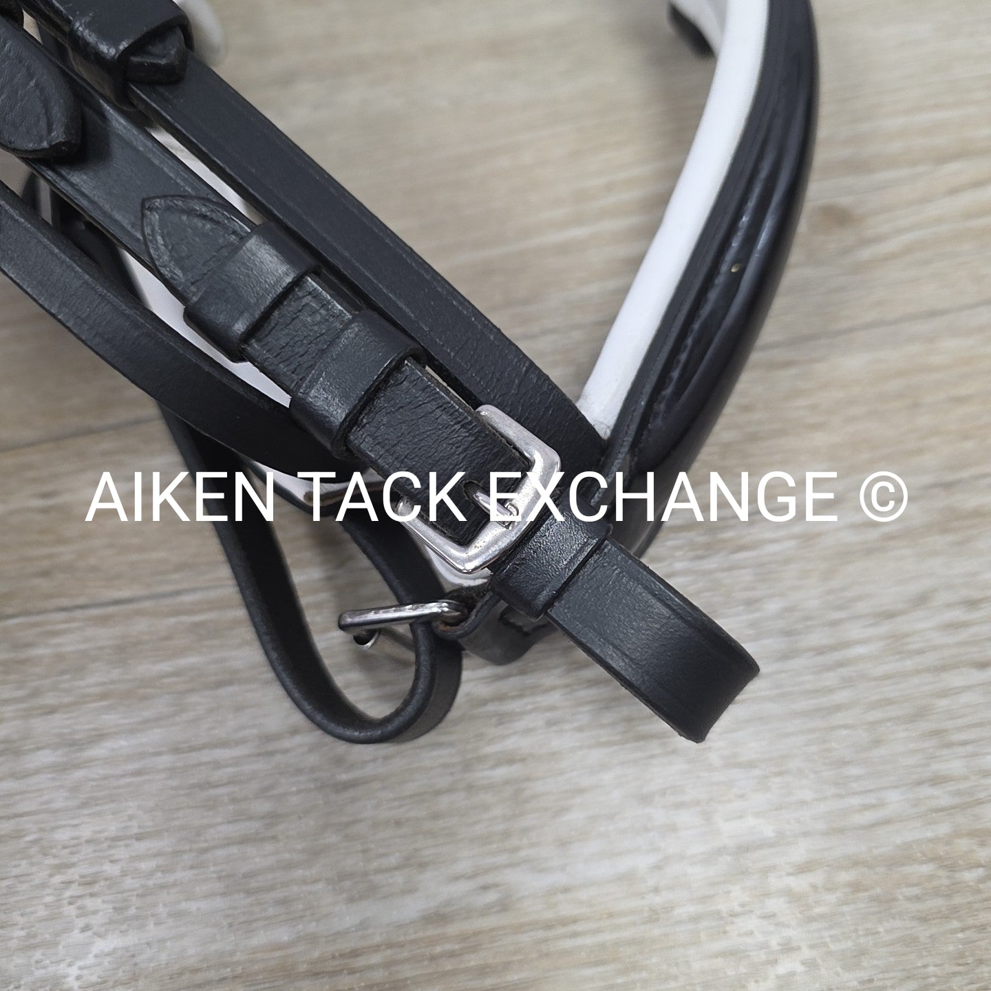 Horze Grayson Classic Dressage Ergonomic Bridle, No Reins, Black, Size Pony