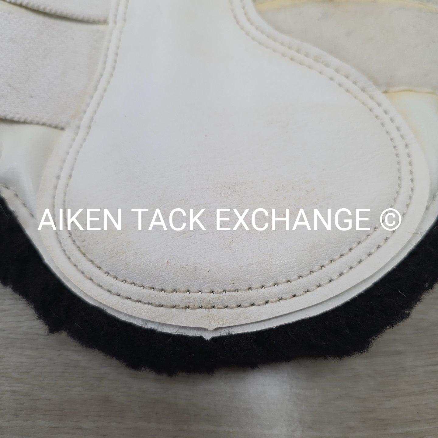 DSB Dressage Sport Boots Original, White/Black, Size Large