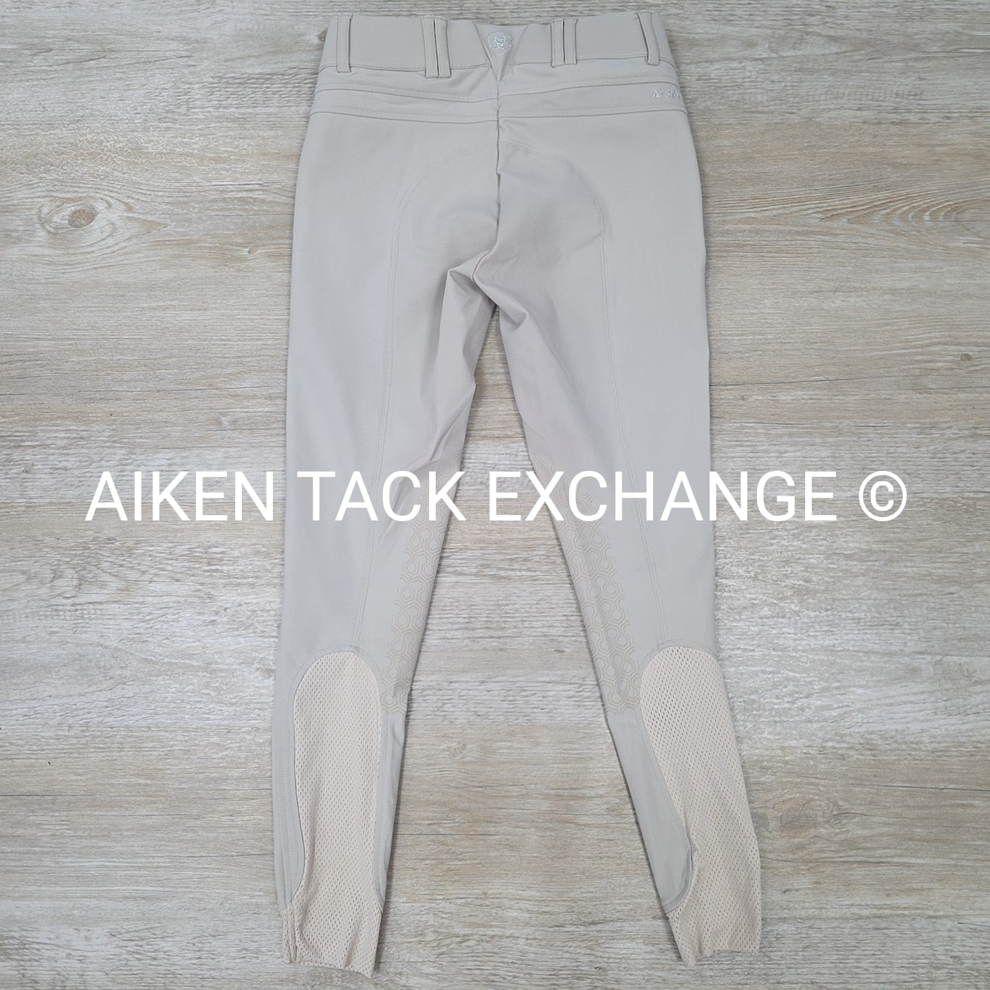 Ariat Tri Factor Silicone Grip Knee Patch Breeches, Size 22 L