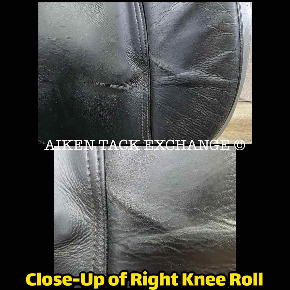 **On Trial** 2013 Schleese Obrigado Dressage Saddle, 17.5" Seat, Adjustable AdapTree, Wool Flocked Panels