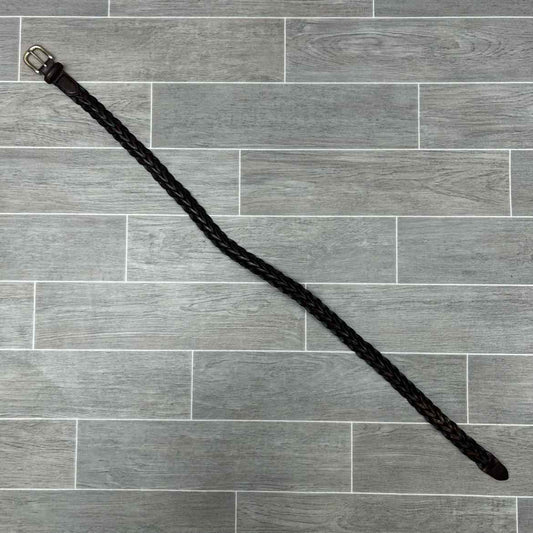 Leather Belt, Brown, 38