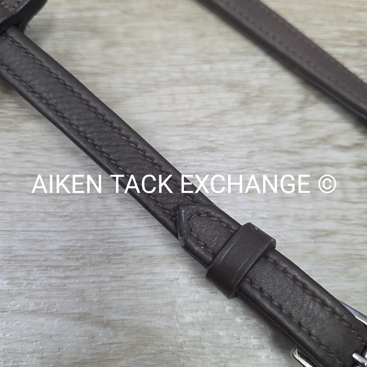 Schockemohle Durasoft Grip Reins, Brown, Size Full