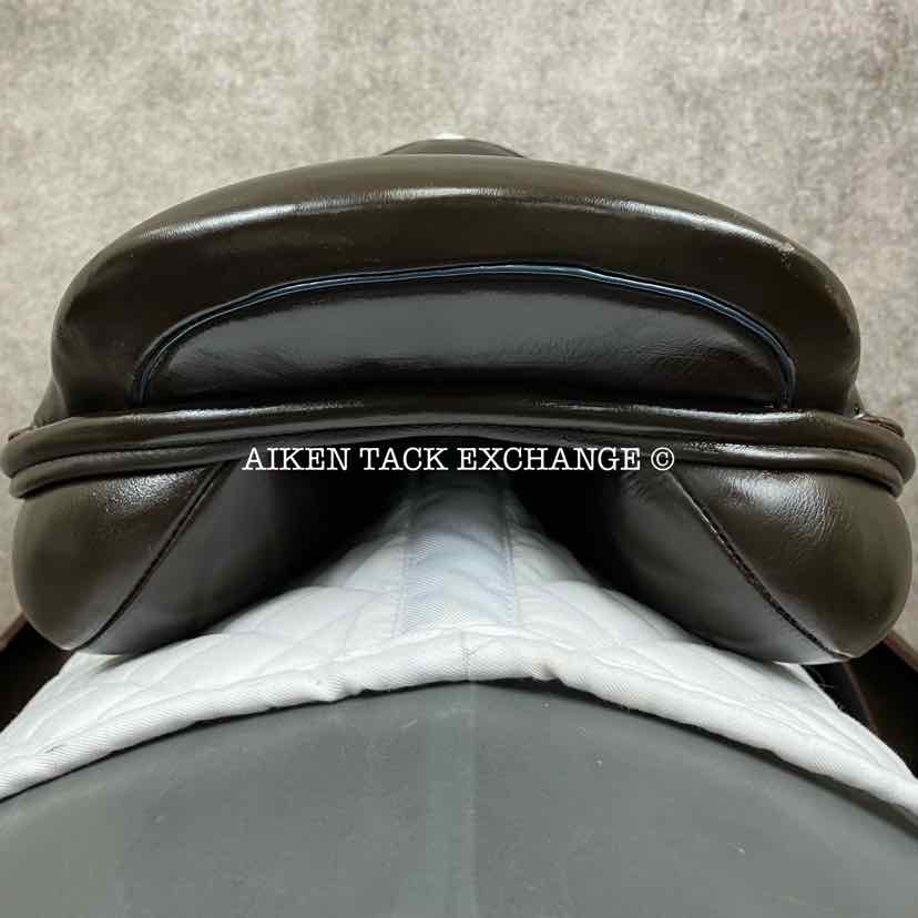 **SOLD** 2019 Loxley by Bliss Jump Saddle, 17.5" Seat, Adjustable Tree - Changeable Gullet, Wool Flocked Panels