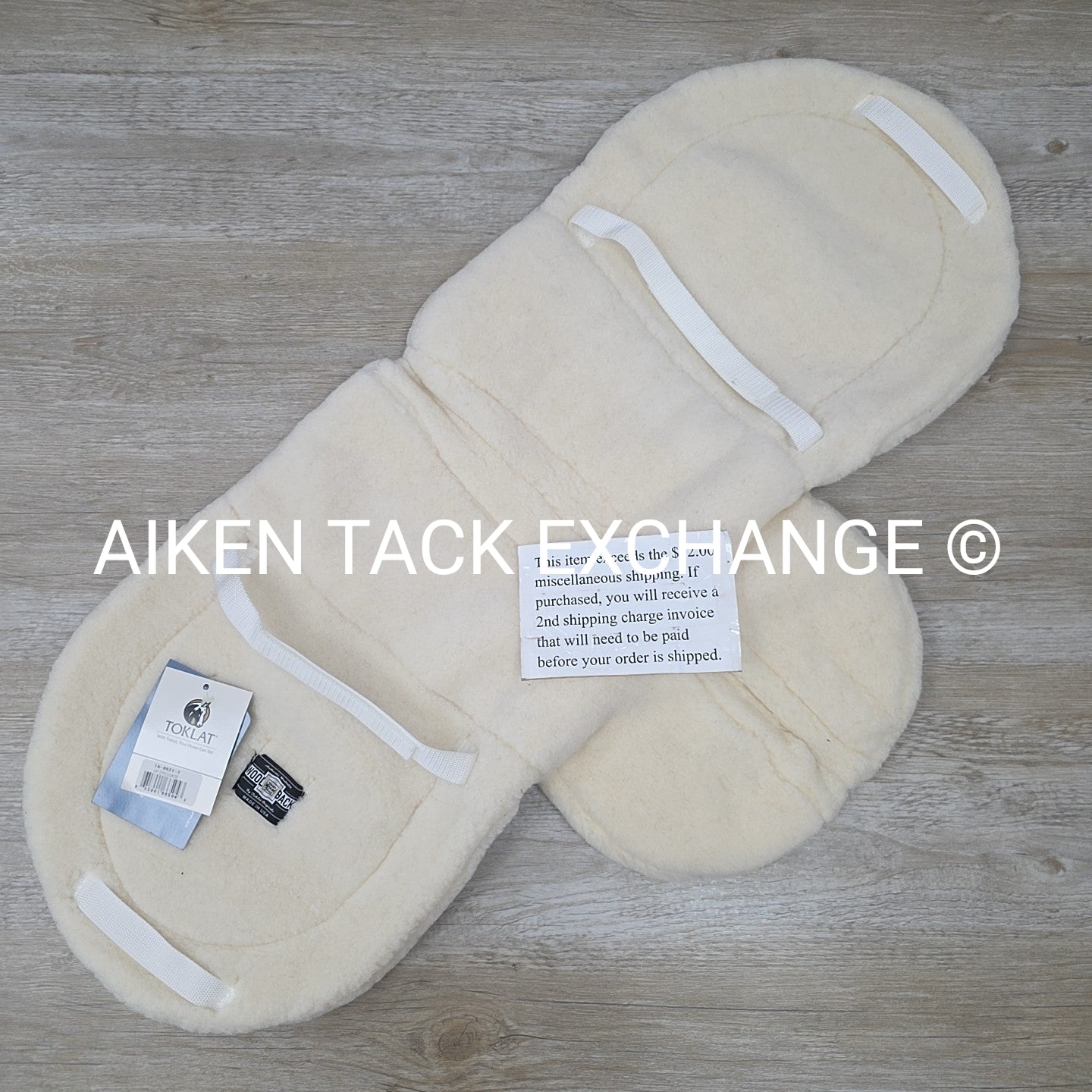 Toklat WoolBack Contour Dressage Saddle Pad