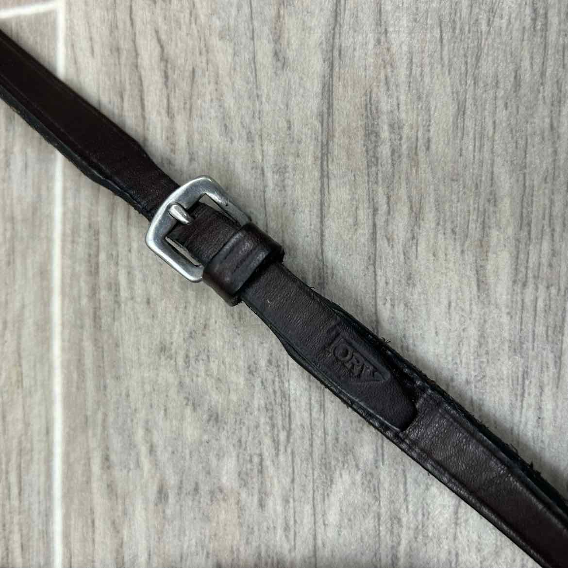 Tory Leather Draw Reins with Snap Ends