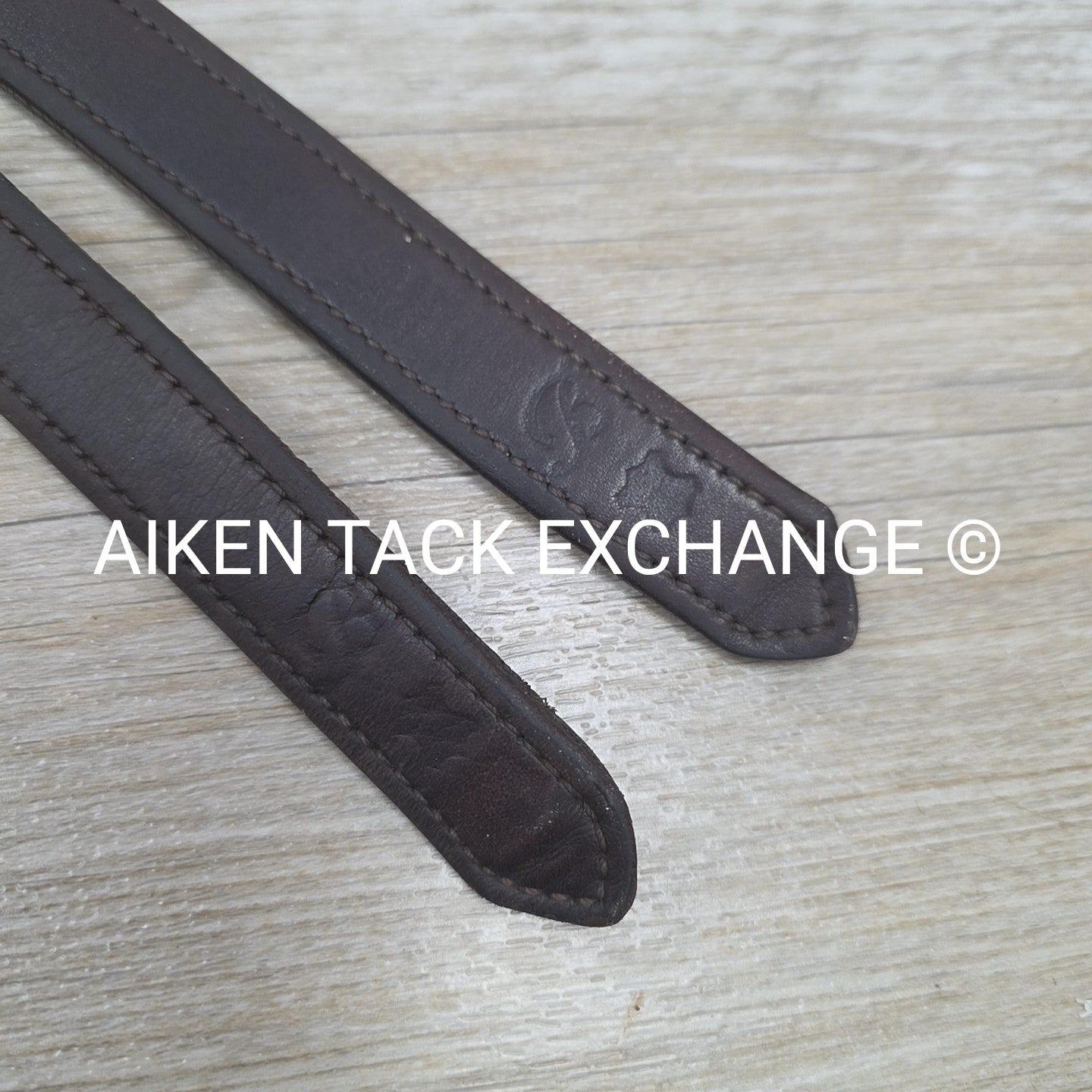 Bates Luxe Stirrup Leathers, Brown, 48"