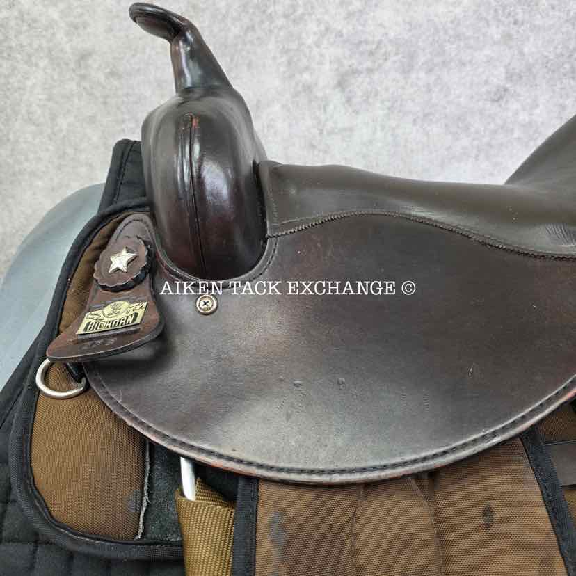 Big Horn 288 Cushion Flex Western Saddle, 16" Seat, Wide Flex Tree - Full QH Bars