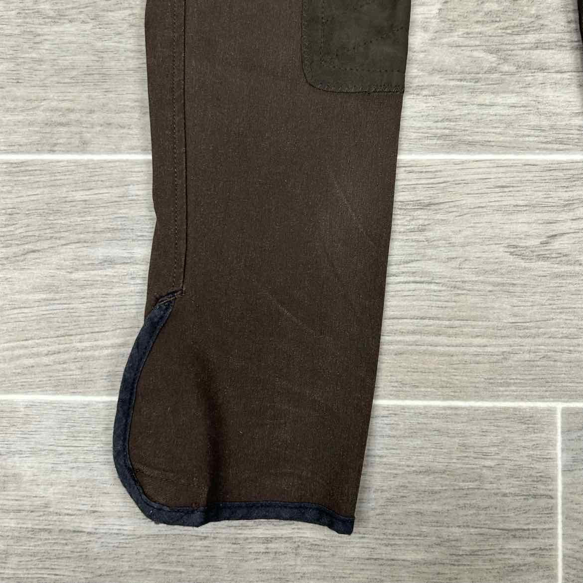 Tailored Sportsman Trophy Hunter Knee Patch Breeches, Size 24