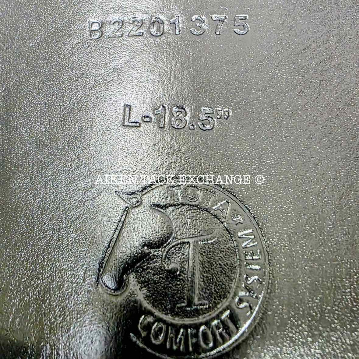 2022 Tota Freedom PRO 2 Monoflap Dressage Saddle, 18.5" Seat, Adjustable Tree, Wool Flocked Panels