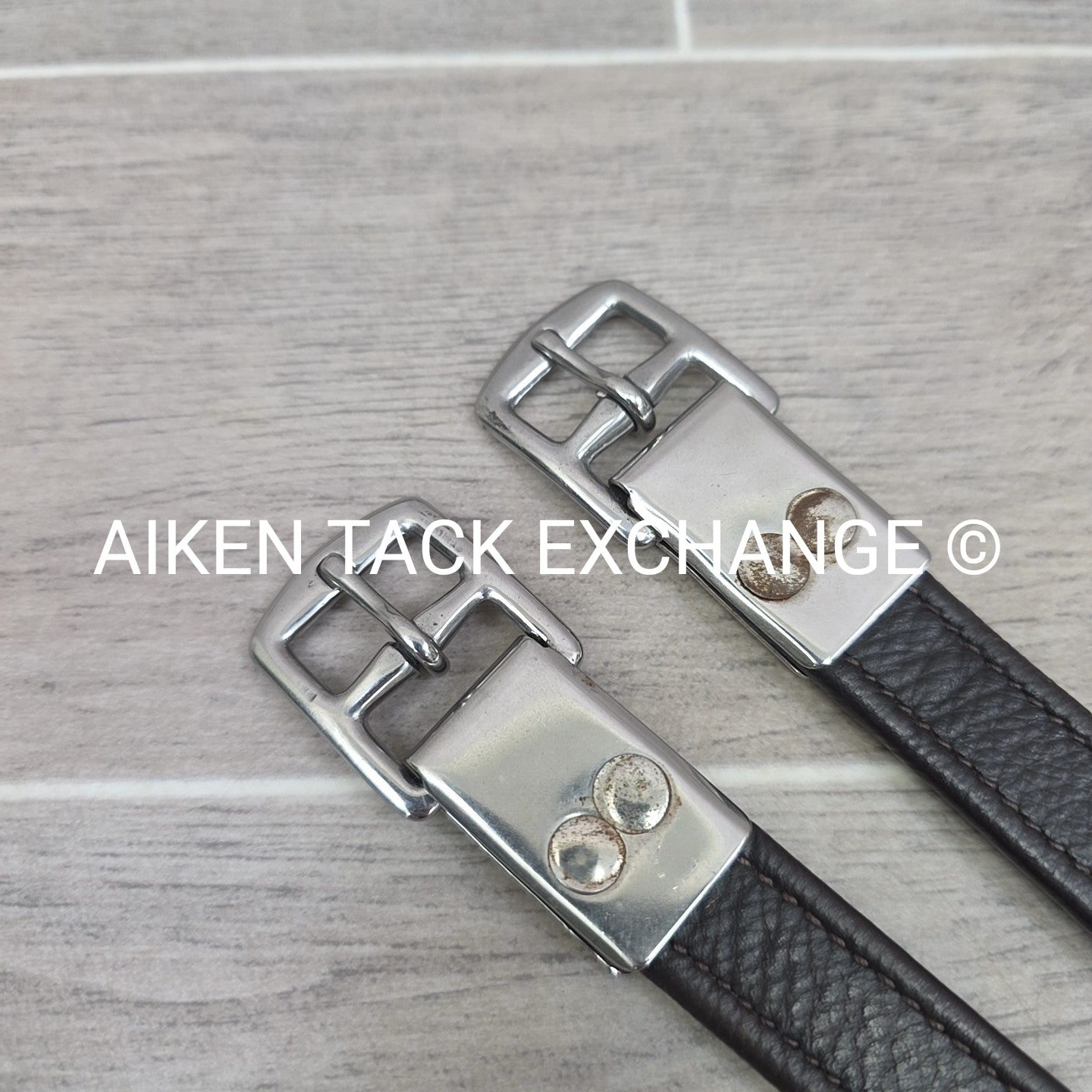 KL Select Black Oak Stirrup Leathers, 42"
