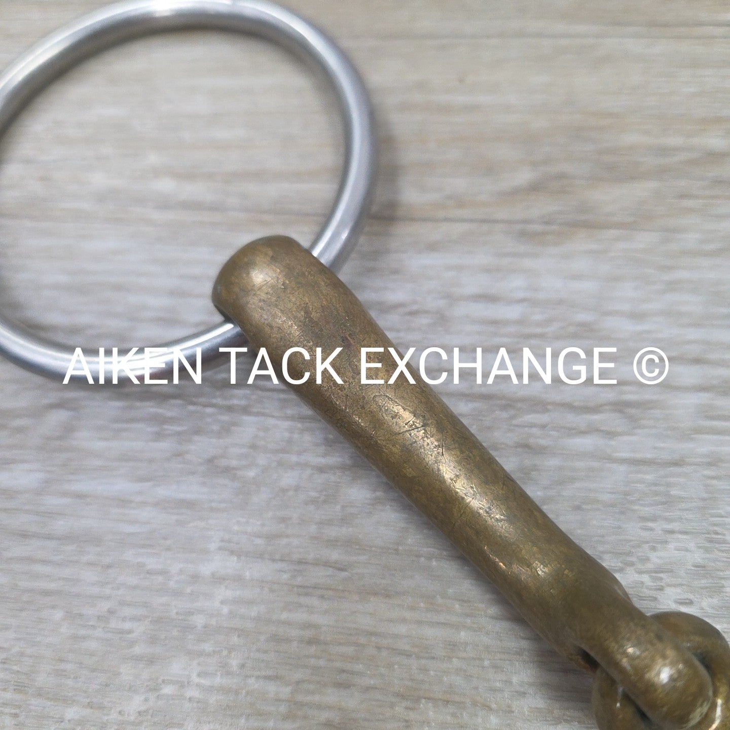 Herm Sprenger KK Single Joint Balkenhol Single Joint Loose Ring Bit 5.25"