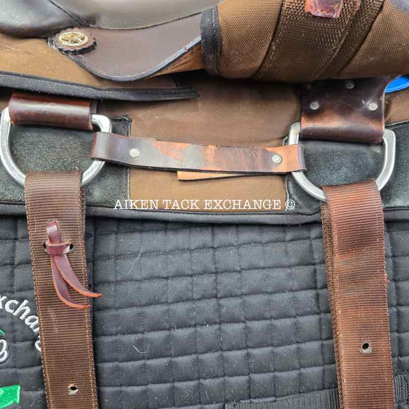 Big Horn 288 Cushion Flex Western Saddle, 16" Seat, Wide Flex Tree - Full QH Bars