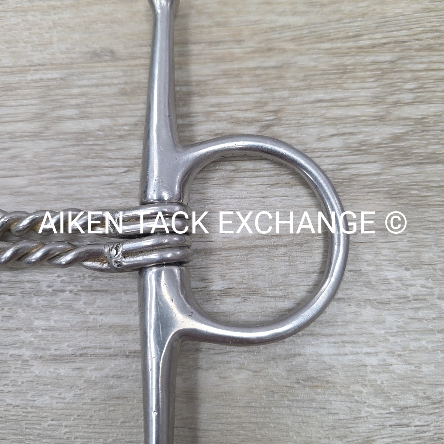 Double Twisted Wire Full Cheek Bit 4.75"