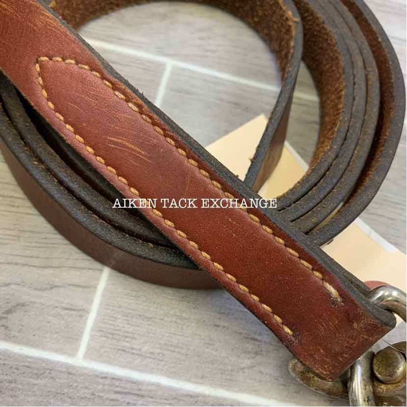 Leather Lead w/ Chain