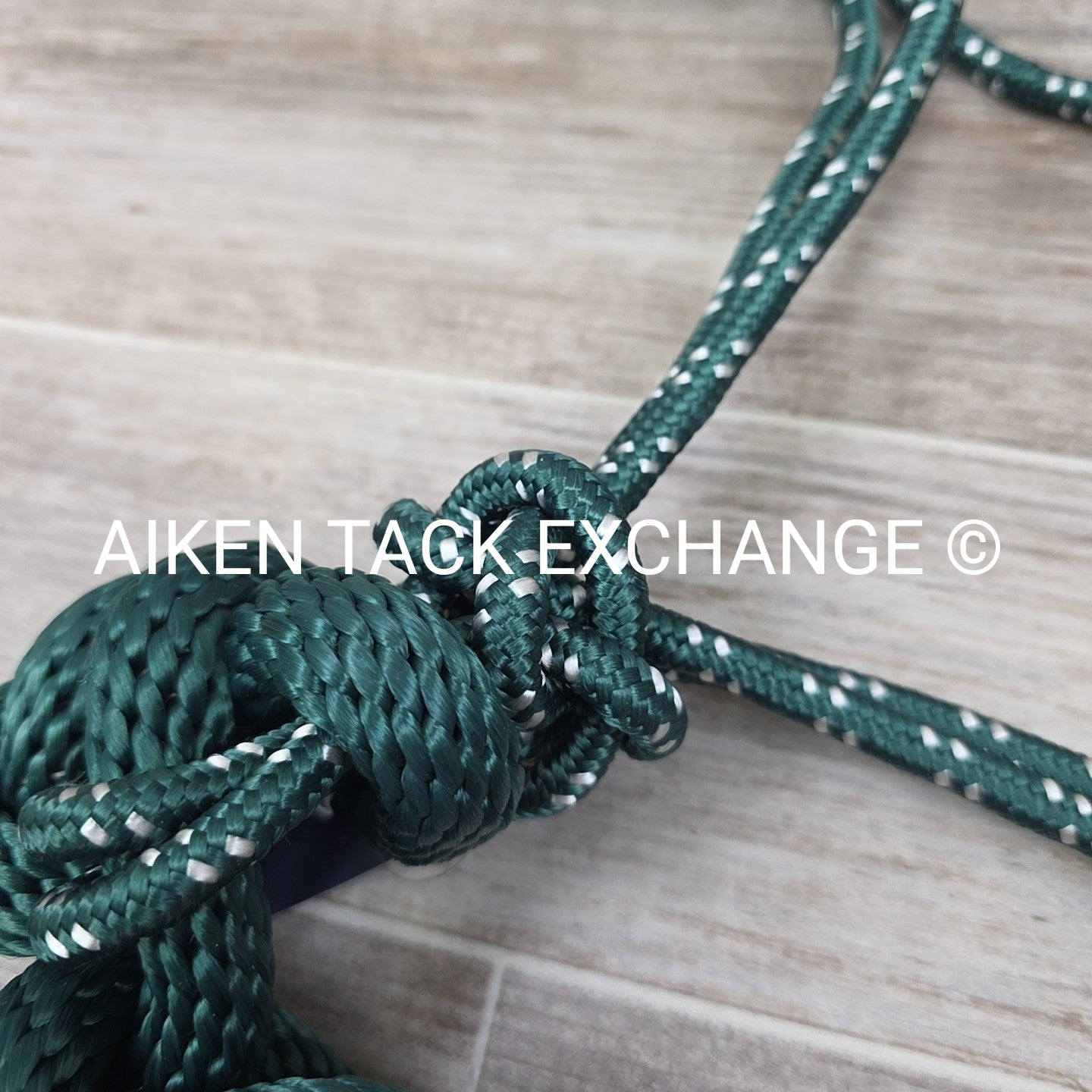 Direct Equine Braided Rope Halter w/ Lead