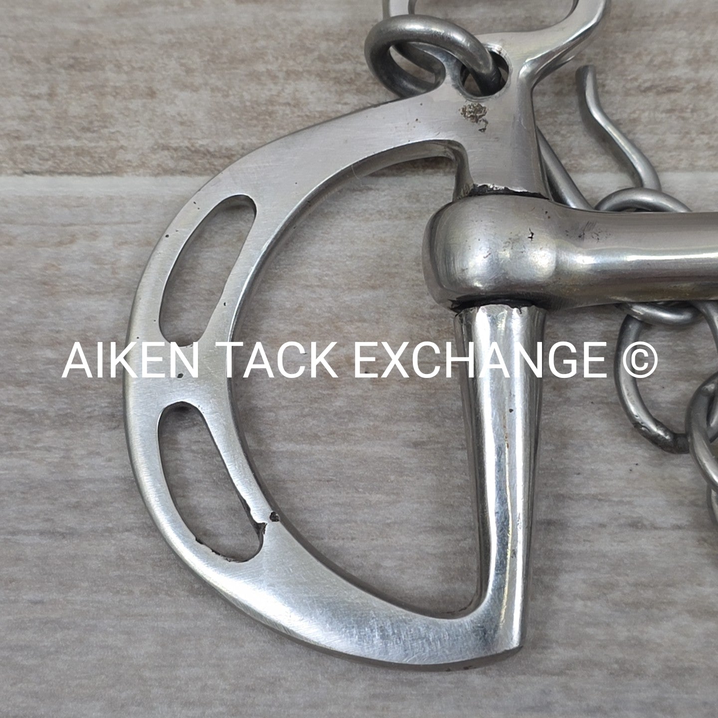 Mullen Mouth Uxeter Kimberwick Bit 6"