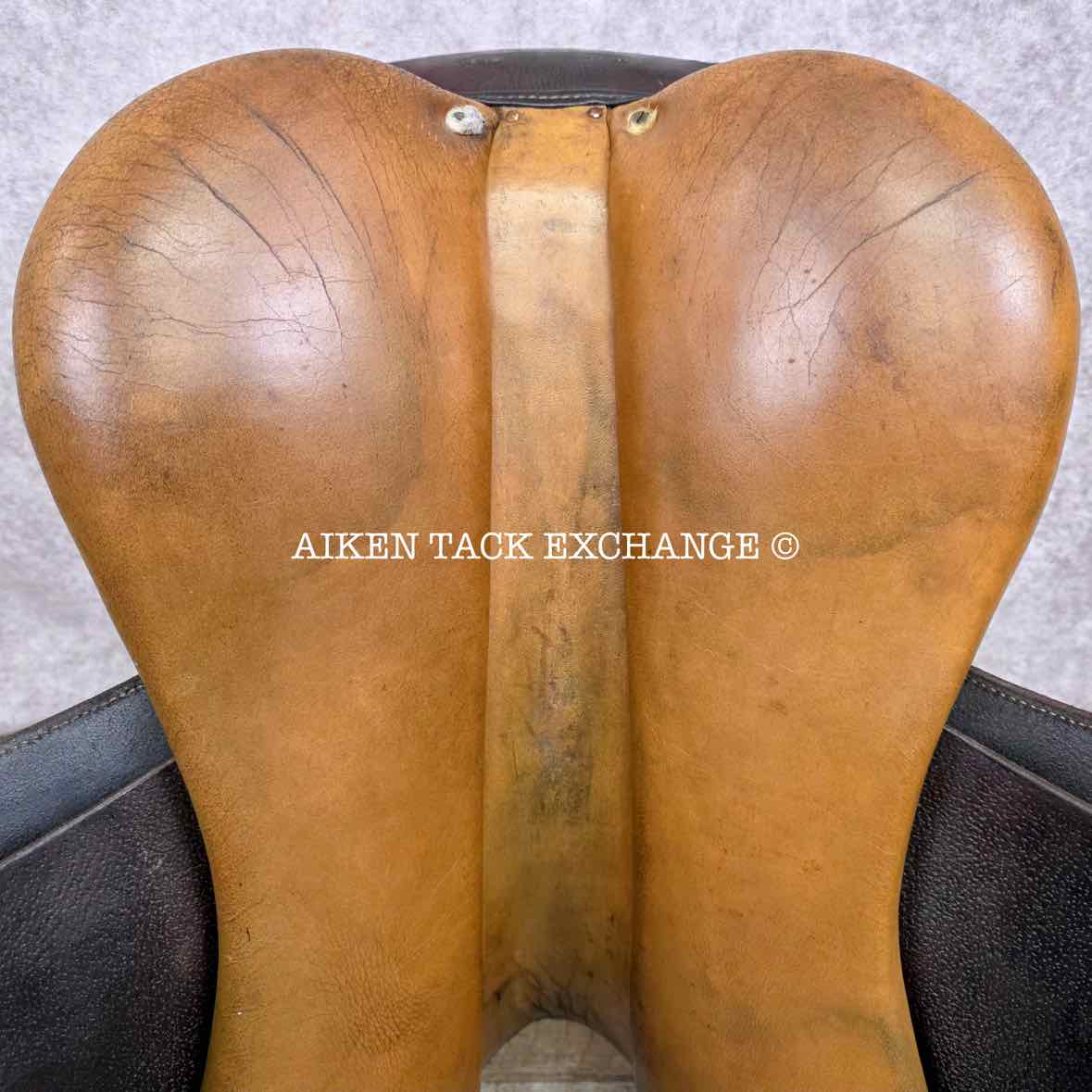 Collegiate Ruiz Diaz Close Contact Jump Saddle, 17" Seat, Medium Tree, Foam Panels