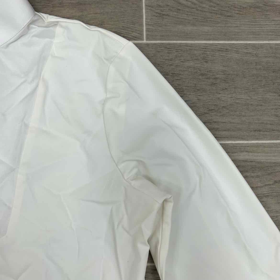 Ovation Elegance Long Sleeve Show Shirt, White, Size Large