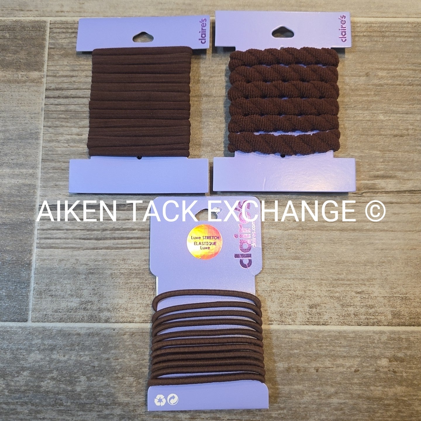 Claire's Hair Ties - Set of 3