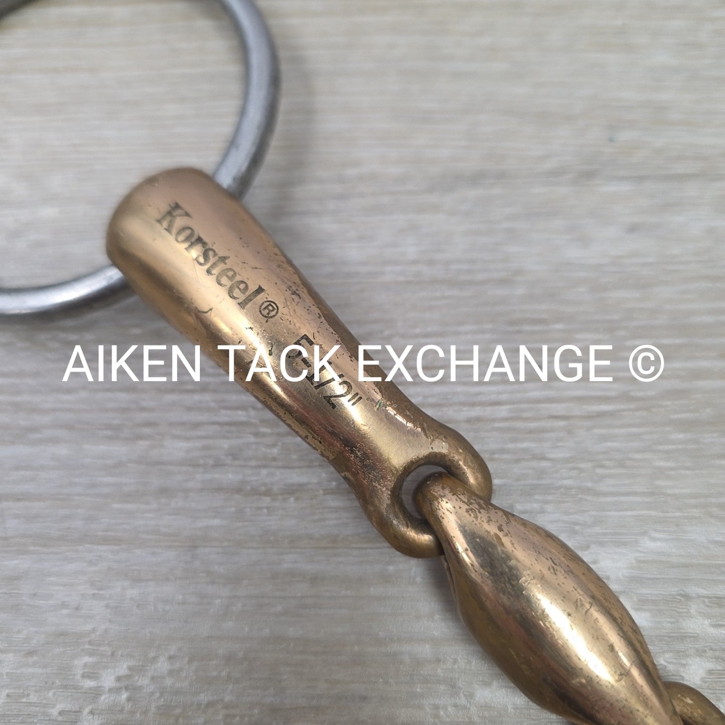 Korsteel Double Joint Copper Loose Ring Bit 5.5"