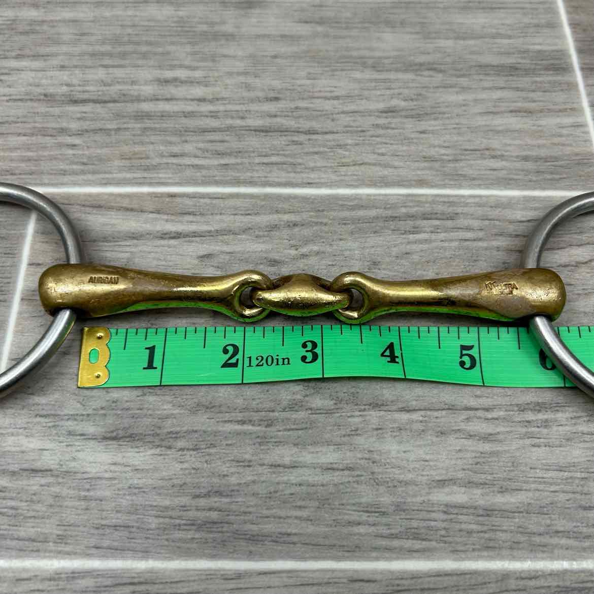 Herm Sprenger Aurigan KK Ultra Double Joint Loose Ring Bit 5.5"