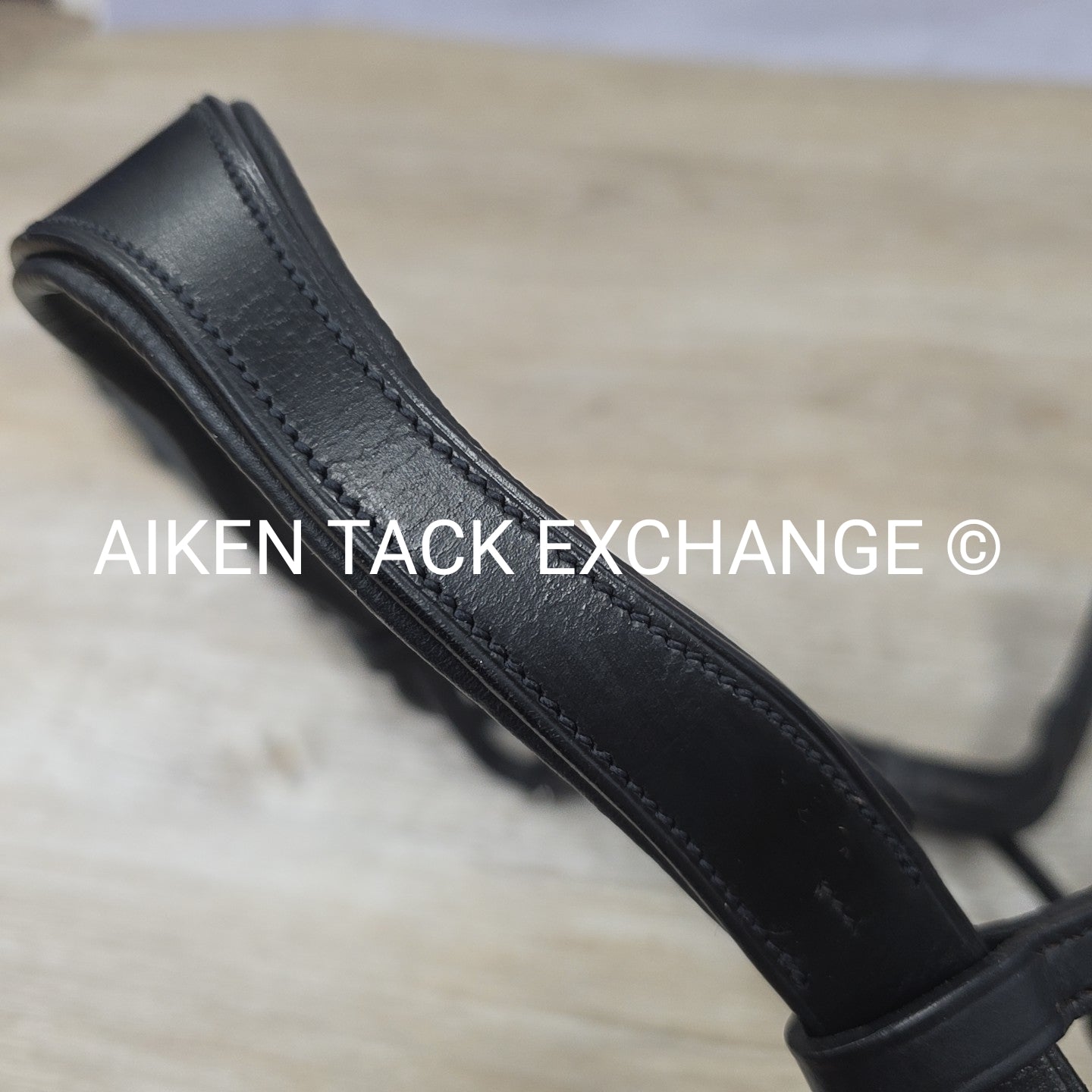 SmartPak Harwich Ergonomic Bridle with Horze Bling Browband, No Reins, Black, Si