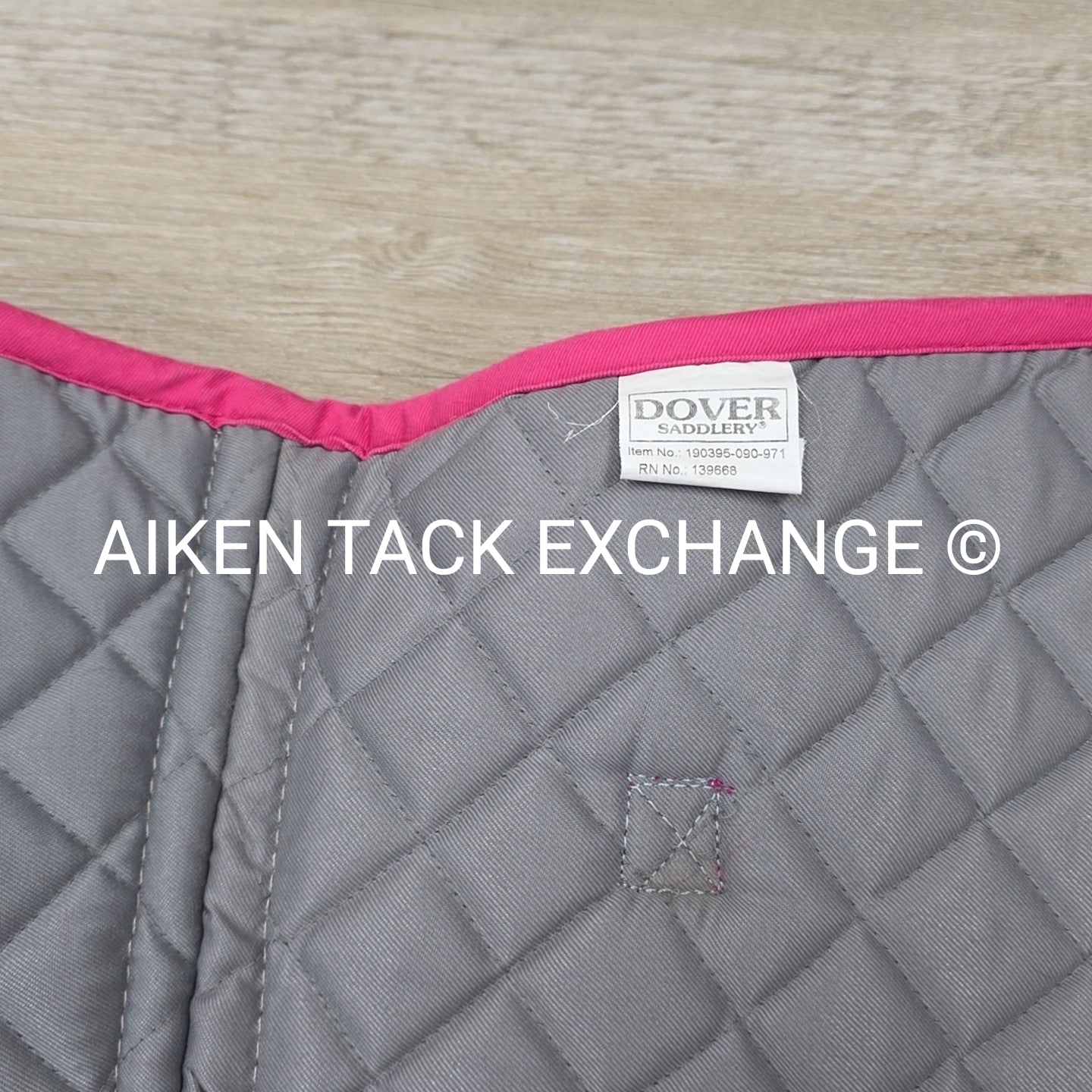 Dover Saddlery All Purpose Saddle Pad w/ Aiken Tack Exchange Logo