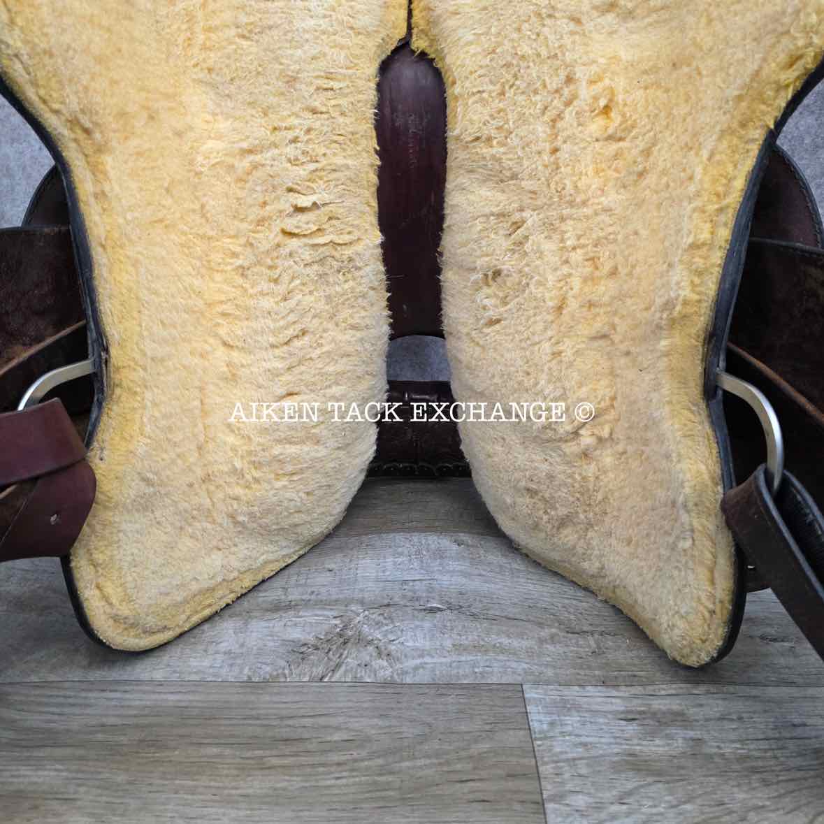 Billy Royal Western Saddle, 15.5" Seat, Regular Tree - Semi QH Bars