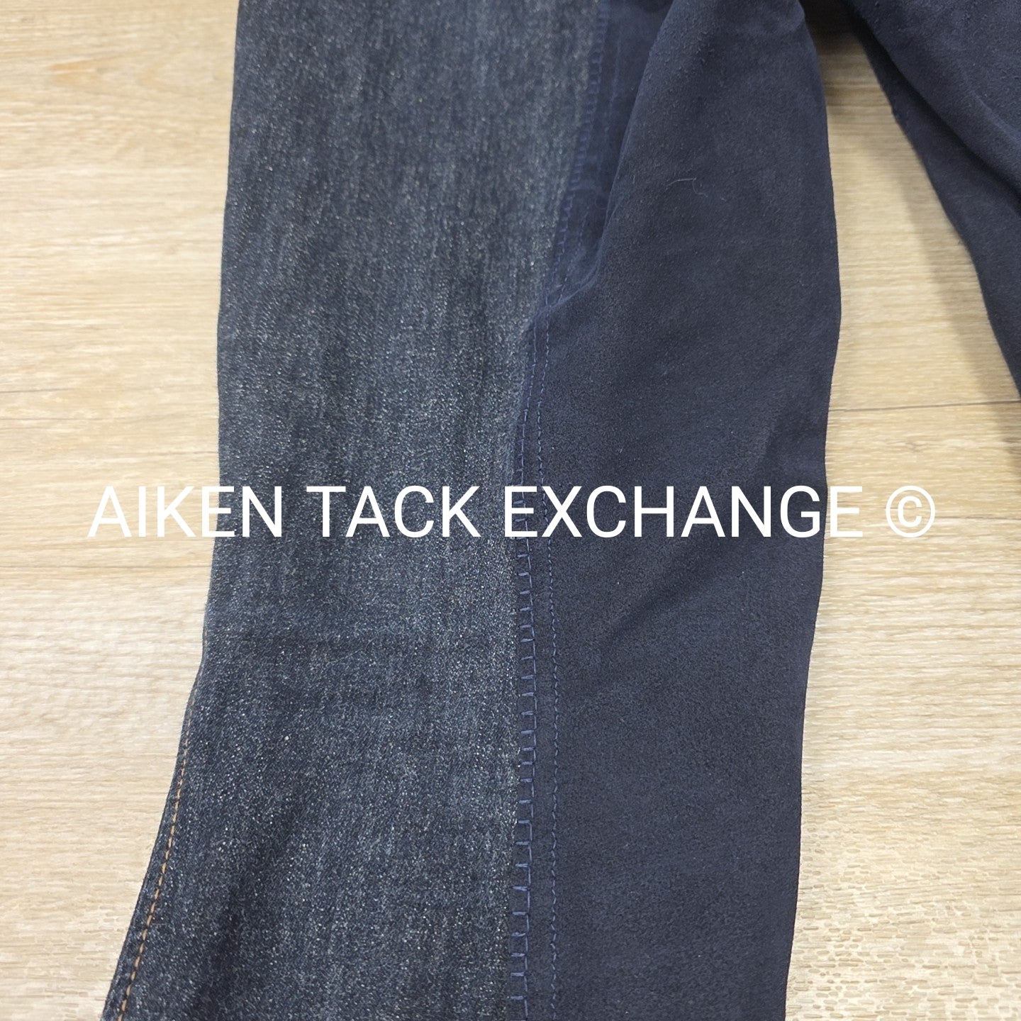 Ovation Denim Full Seat Breeches, Size 34