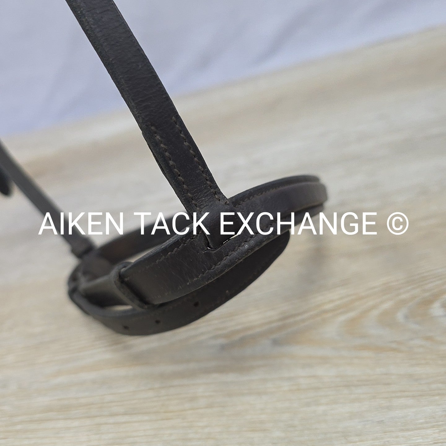 BARGAIN BUNDLE: 2 Plain Raised Nosebands, Size Full, Tory Leather Bitless Noseba