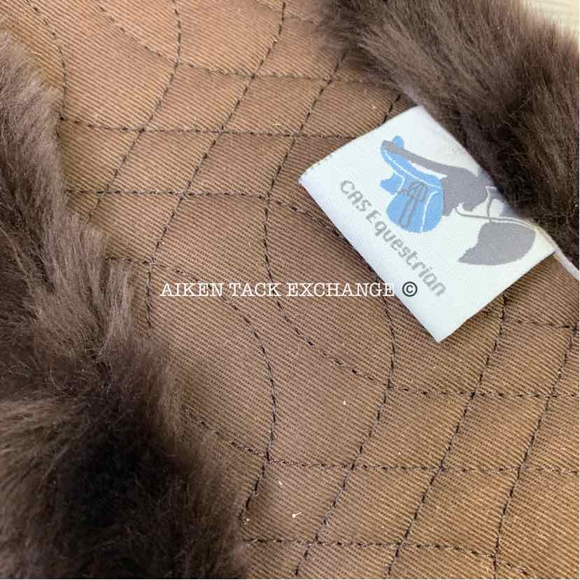 CAS Equestrian Sheepskin Cinch 28"