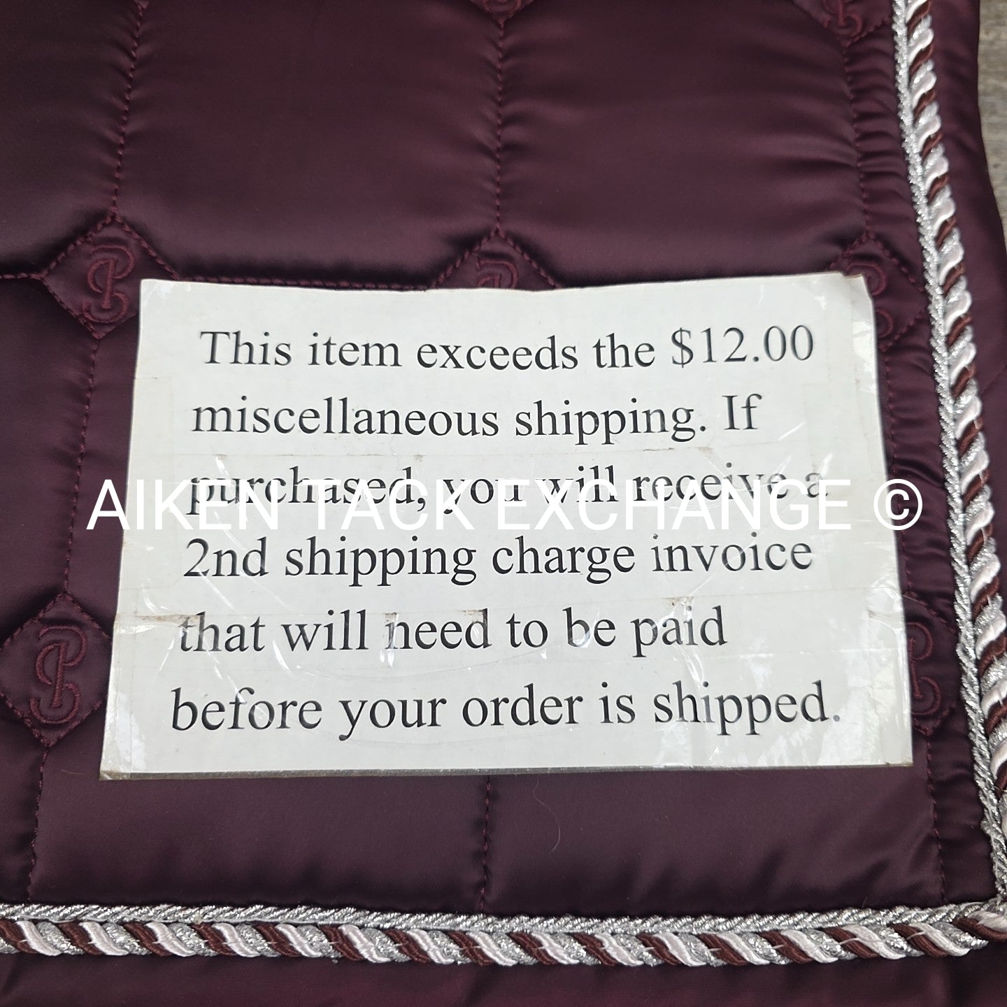 PS of Sweden Dressage Saddle Pad, Size Cob