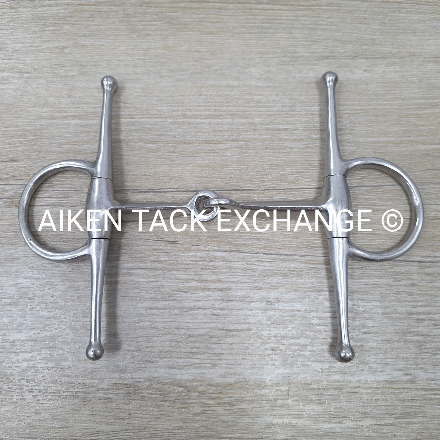 Single Joint Triangle Mouth Full Cheek Bit 5"