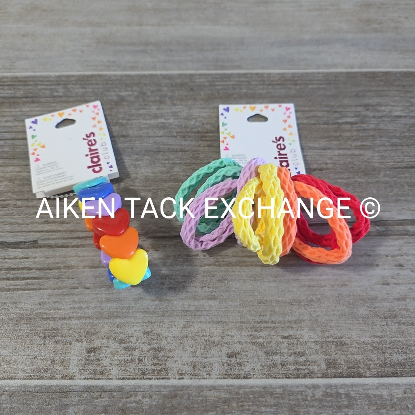 Claire's Club Bundle - 1 Pack of Hair Ties, 1 Bracelet