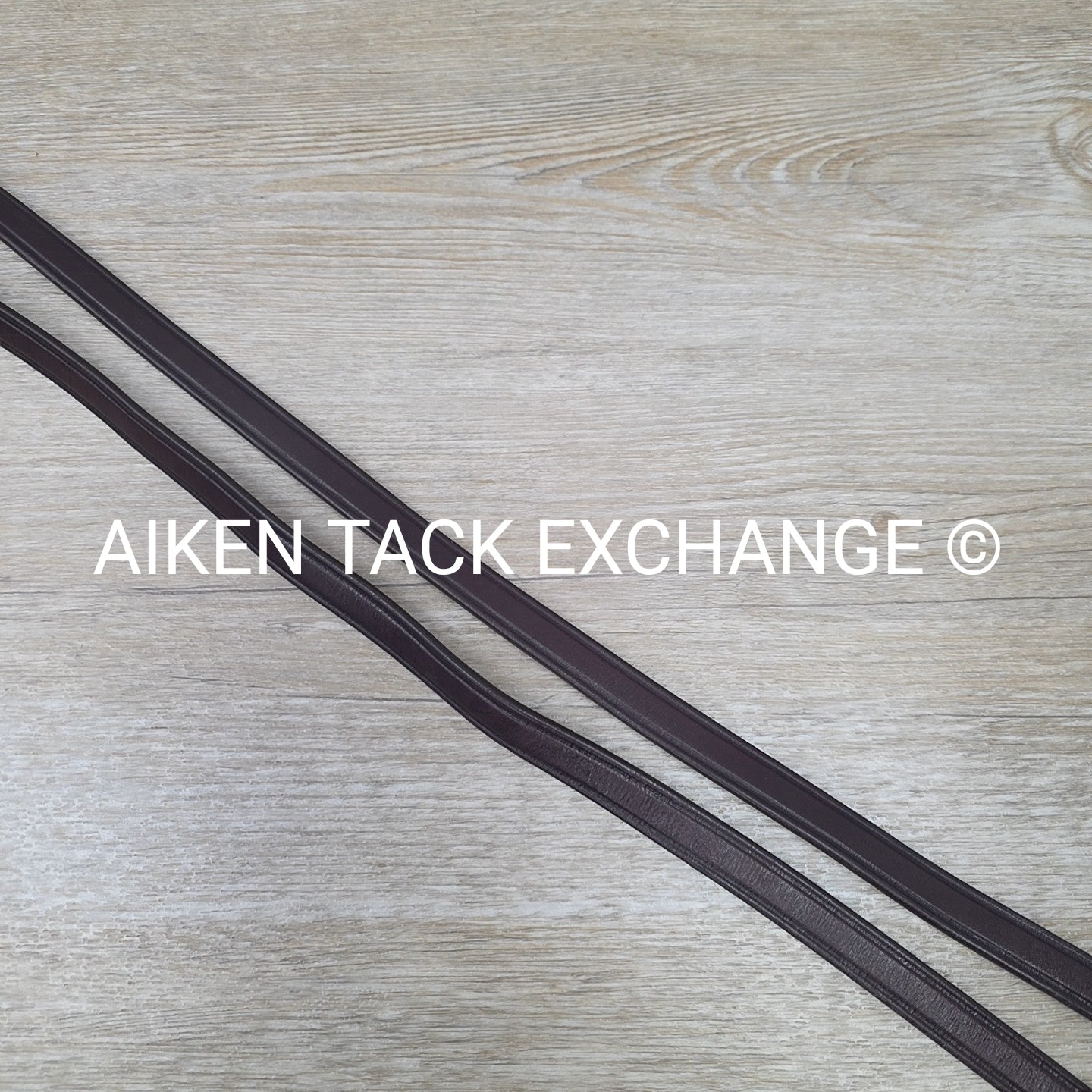 Walsh Leather Draw Reins with Rope, Size Full