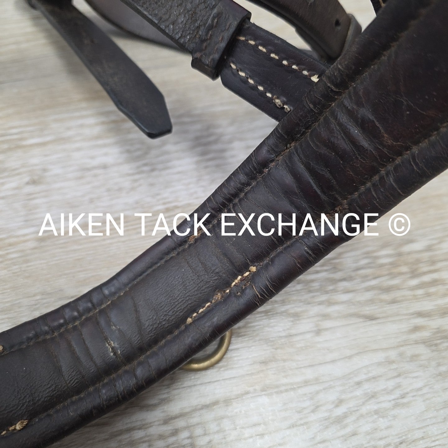 Leather Lunge Cavesson (Leather has Cracking)