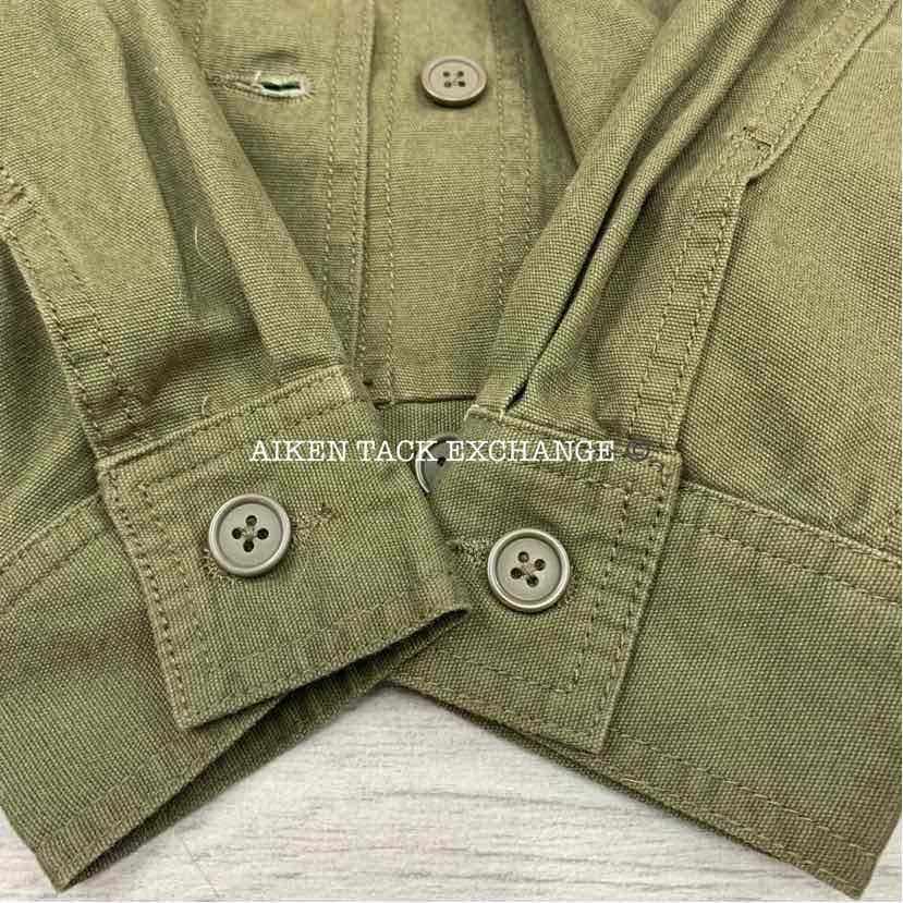 No Boundaries Cropped Utility Jacket, Medium (7/8)